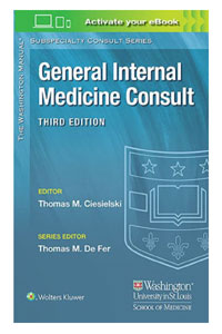 copertina di The Washington Manual General Internal Medicine Consult
