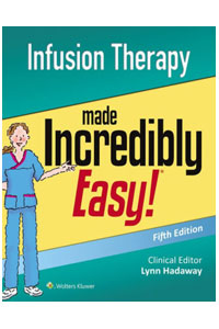 copertina di Infusion Therapy Made Incredibly Easy