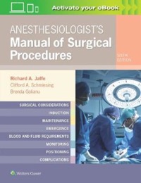 copertina di Anesthesiologist' s Manual of Surgical Procedures