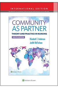copertina di Community As Partner: Theory and Practice in Nursing International Edition