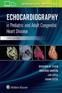 copertina di Echocardiography in Pediatric and Adult Congenital Heart Disease