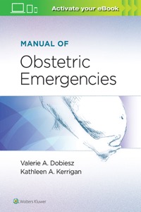 copertina di Manual of Obstetric Emergencies