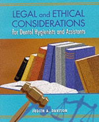 copertina di Legal And Ethical Considerations For Dental Hygienists And Assistants