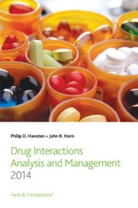 copertina di Drug Interaction Analysis and Management 2014 ( published by Facts and Comparisons ...