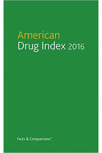 copertina di American Drug Index 2016