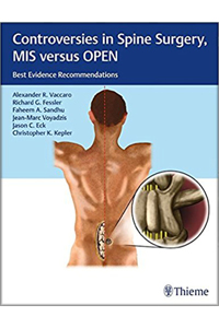 copertina di Controversies in Spine Surgery, MIS versus OPEN - Best Evidence Recommendations