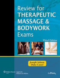 copertina di Review for Therapeutic Massage and Bodywork Exams