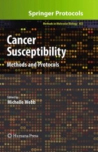 copertina di Cancer Susceptibility - Methods and Protocols