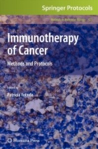 copertina di Immunotherapy of Cancer - Methods and Protocols