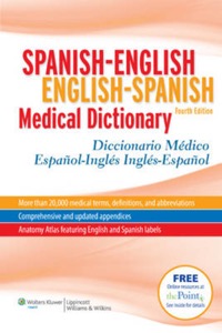 copertina di Spanish - English English - Spanish Medical Dictionary