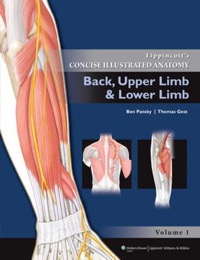 copertina di Lippincott' s Concise Illustrated Anatomy : Back, Upper Limb and Lower Limb 