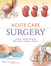 copertina di Acute Care Surgery