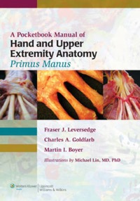 copertina di Pocketbook of Hand and Upper Extremity Anatomy: Primus Manus