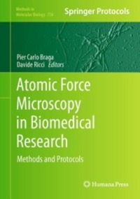 copertina di Atomic Force Microscopy in Biomedical Research - Methods and Protocols