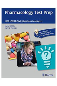 copertina di Pharmacology Test Prep - 1500 USMLE - Style Questions and Answers