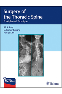 copertina di Surgery of the Thoracic Spine - Principles and Techniques