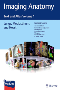 copertina di Imaging Anatomy. Text and Atlas Volume 1. Lungs, Mediastinum, and Heart