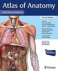 copertina di Atlas of Anatomy Latin nomenclature