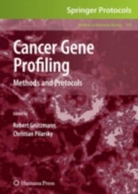 copertina di Cancer Gene Profiling - Methods and Protocols
