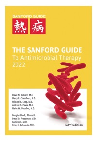copertina di The Sanford Guide to Antimicrobial Therapy 2022 ( Pocket Edition ) 