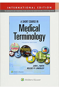 copertina di A Short Course in Medical Terminology 