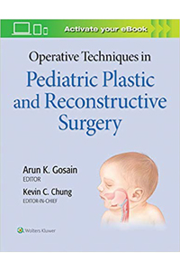 copertina di Operative Techniques in Pediatric Plastic and Reconstructive Surgery ( ebook included ...