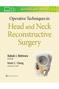 copertina di Operative Techniques in Head and Neck Reconstructive Surgery ( ebook included )