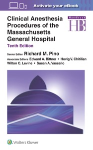copertina di Clinical Anesthesia Procedures of the Massachusetts General Hospital