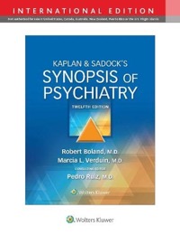 copertina di Kaplan & Sadock 's Synopsis of Psychiatry - International Edition