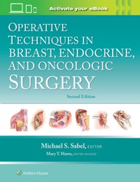 copertina di Operative Techniques in Breast, Endocrine, and Oncologic Surgery