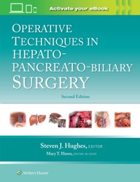 copertina di Operative Techniques in Hepato - Pancreato - Biliary Surgery