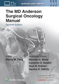 copertina di The MD Anderson Surgical Oncology Manual