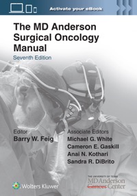 copertina di The MD Anderson Surgical Oncology Manual