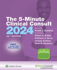 copertina di The 5 - Minute Clinical Consult 2024