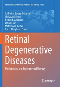 copertina di Retinal Degenerative Diseases - Mechanisms and Experimental Therapy ( Ed. 2019 )
