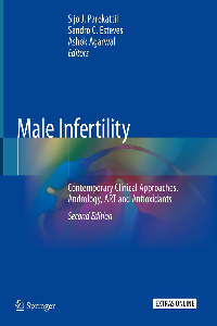 copertina di Male Infertility - Contemporary Clinical Approaches, Andrology, ART and Antioxidants