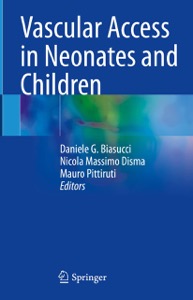 copertina di Vascular Access in Neonates and Children
