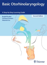 copertina di Basic Otorhinolaryngology - A Step-by - Step Learning Guide