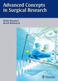 copertina di Advanced Concepts in Surgical Research