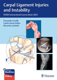copertina di Carpal Ligament Injuries and Instability - FESSH Instructional Course Book 2023