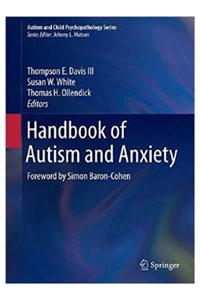 copertina di Handbook of Autism and Anxiety