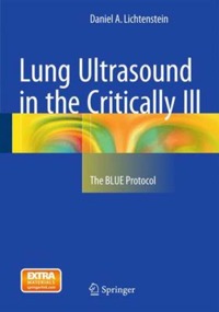 copertina di Lung Ultrasound in the Critically Ill - The BLUE Protocol