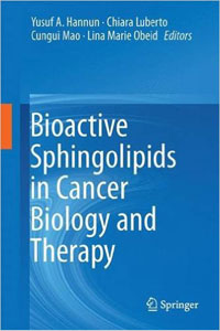 copertina di Bioactive Sphingolipids in Cancer Biology and Therapy
