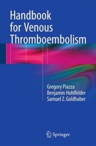 copertina di Handbook for Venous Thromboembolism