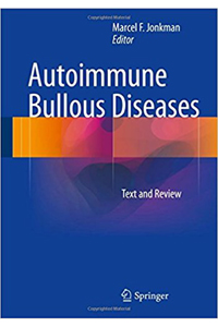 copertina di Autoimmune Bullous Diseases - Text and Review