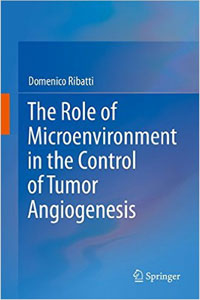 copertina di The Role of Microenvironment in the Control of Tumor Angiogenesis