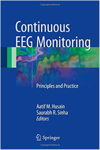 copertina di Continuous EEG Monitoring - Principles and Practice