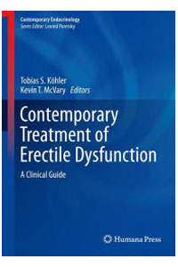 copertina di Contemporary Treatment of Erectile Dysfunction - A Clinical Guide