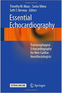 copertina di Essential Echocardiography - Transesophageal Echocardiography for Non - cardiac Anesthesiologists