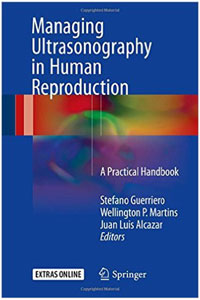 copertina di Managing Ultrasonography in Human Reproduction - A Practical Handbook
